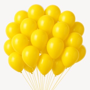 GLOBOLANDIA GLOBOS COLOR 10" x 50u AMARILLO